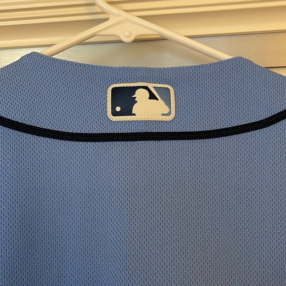 Majestic Authentic MLB 2019 Tampa Bay Rays Spring Training Baseball Jersey - Picture 9 of 10
